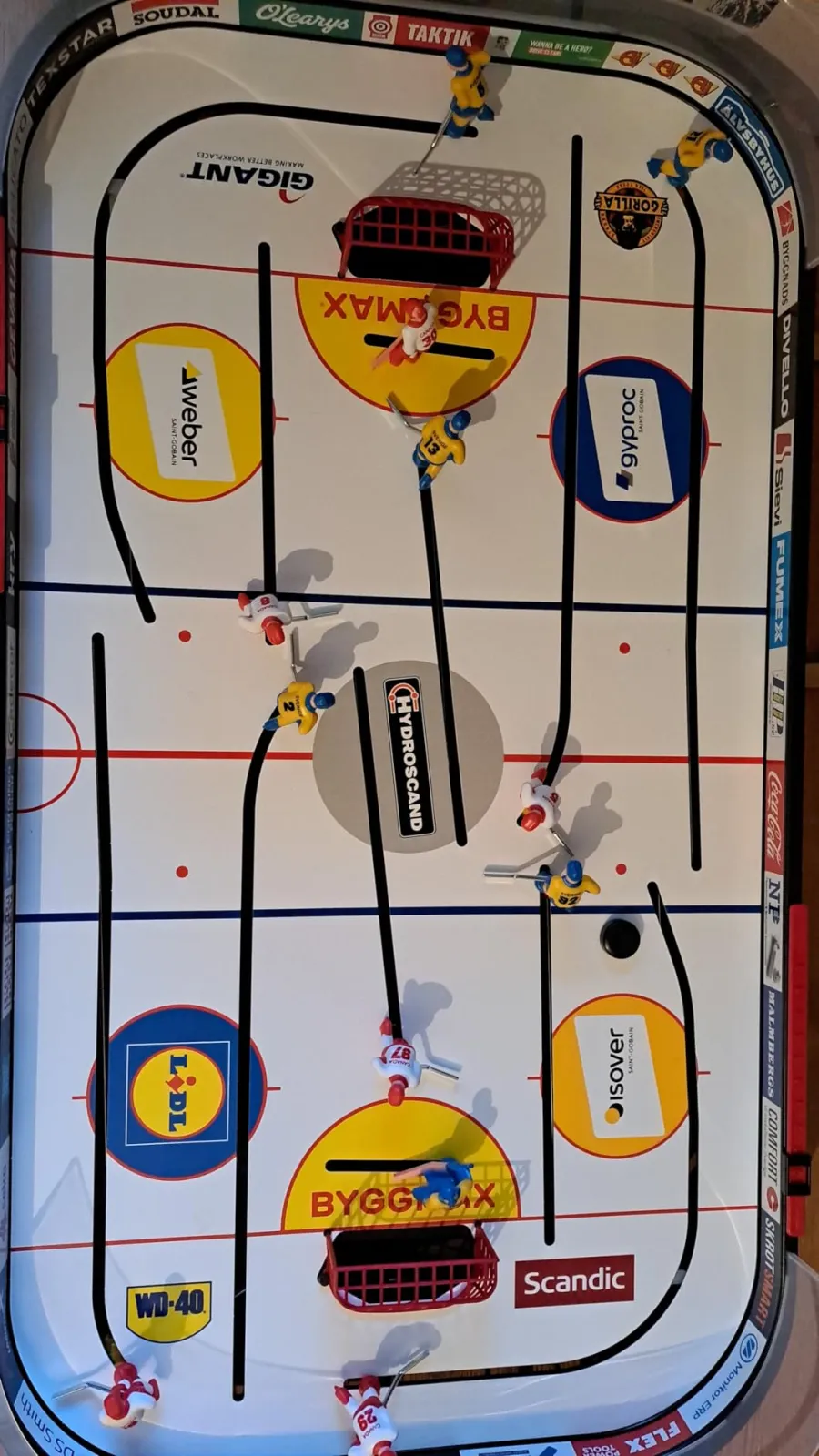 Roberto’s photo of the Play Off 21 at home
