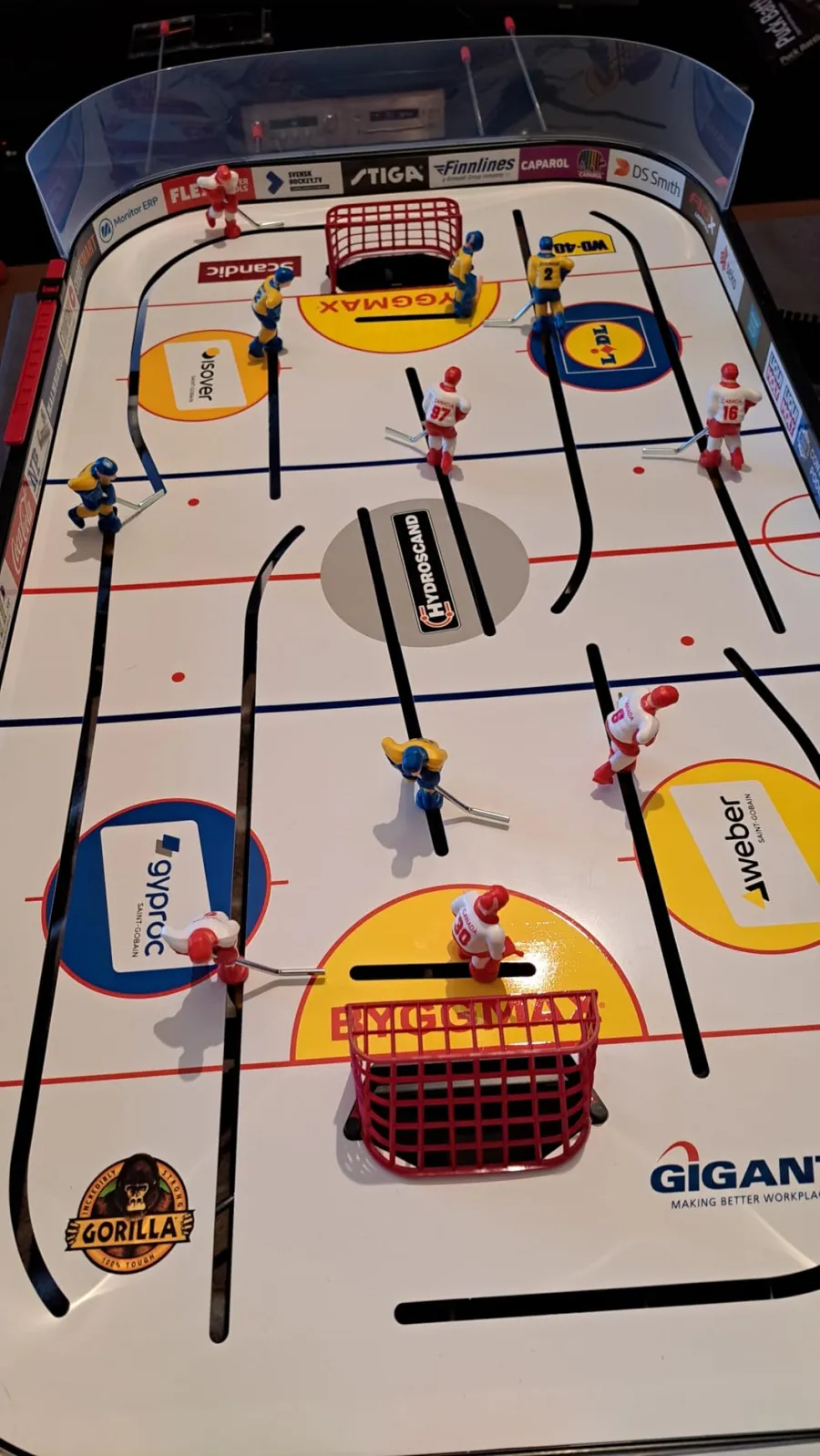 Patrice’s photo of the Play Off 21 table