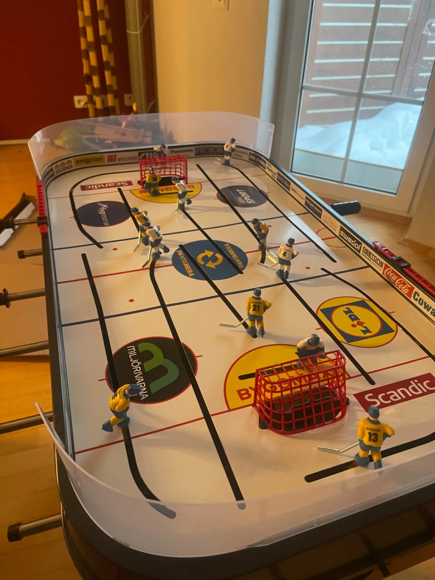 Dafel’s photo of the Play Off 21 set up at home