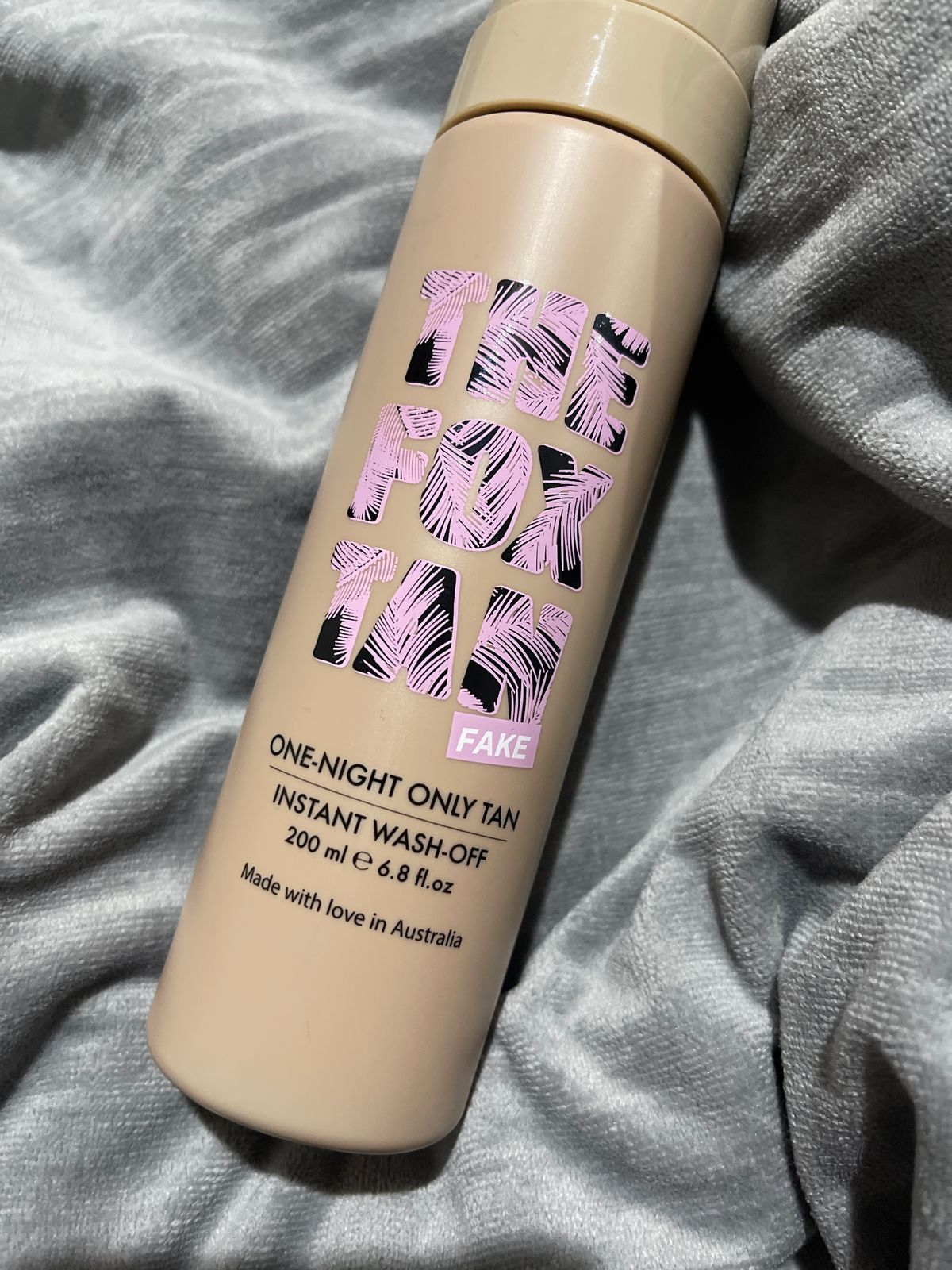 One-Night Only Tan Instant Wash-Off – The Fox Tan USA