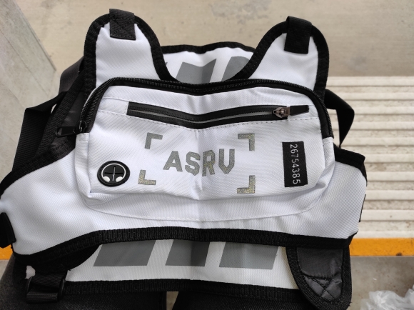 0634. Waterproof Cordura® Conditioning Chest Pack - Black – ASRV