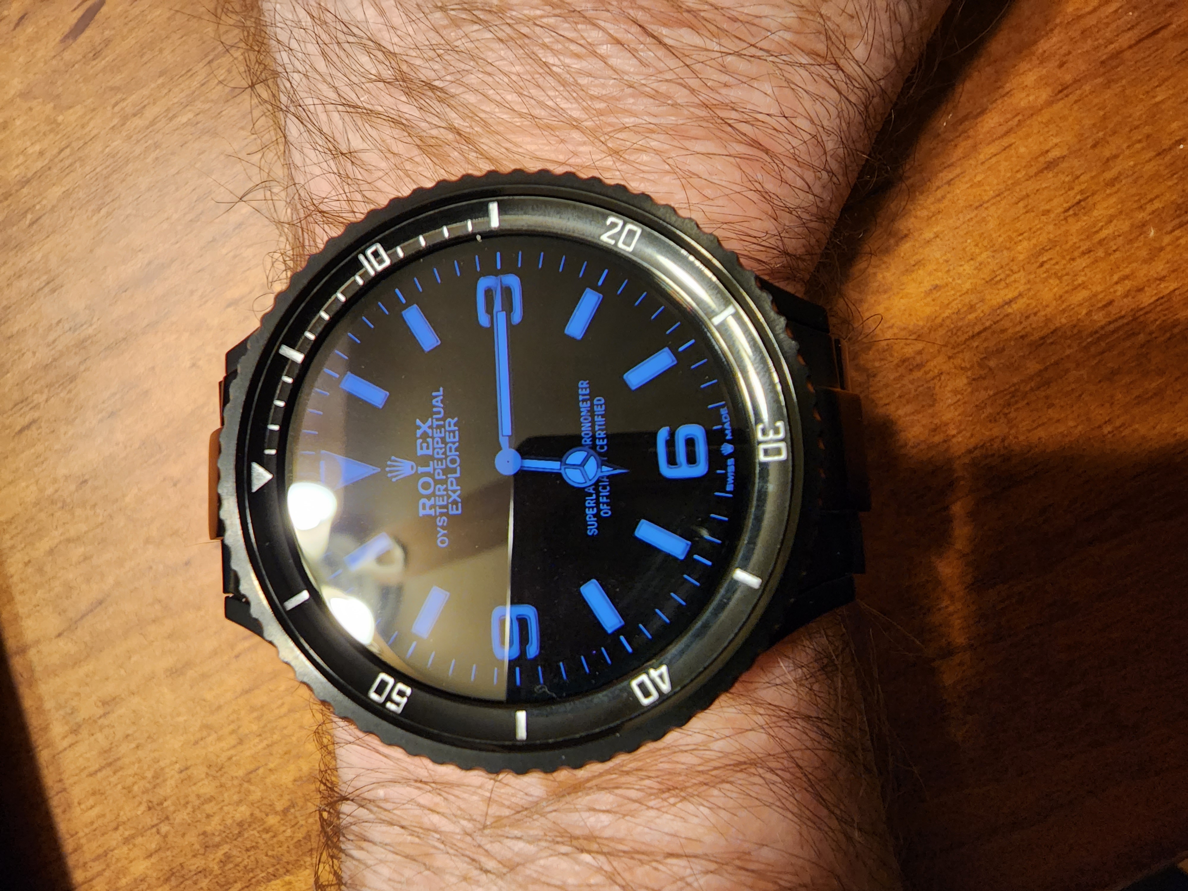 Samsung galaxy watch 2024 46mm rolex face