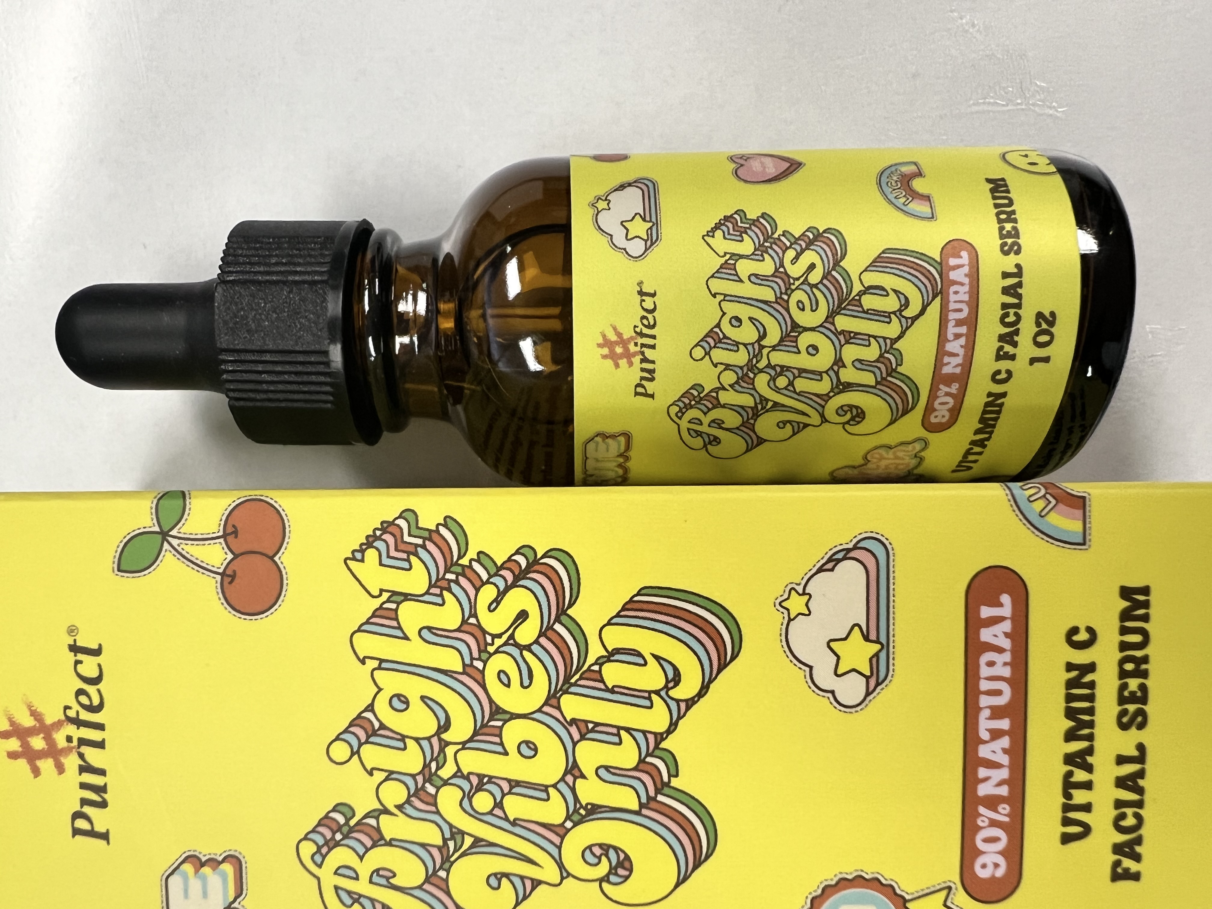 Purifect Bright Vibes Only Vitamin C Facial Serum – 1 Fl Oz