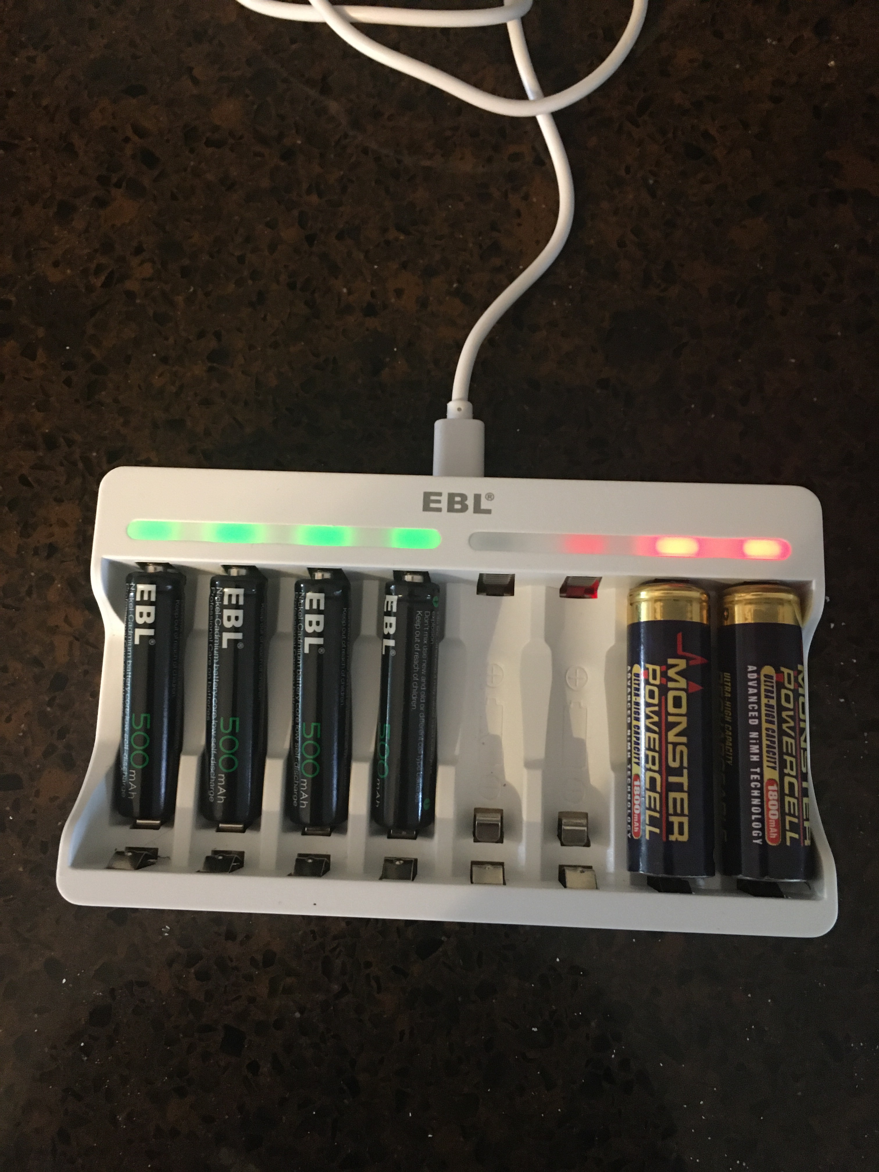 Shop EBL 8 Bay AA AAA Smart Battery Charger for sale – EBLOfficial