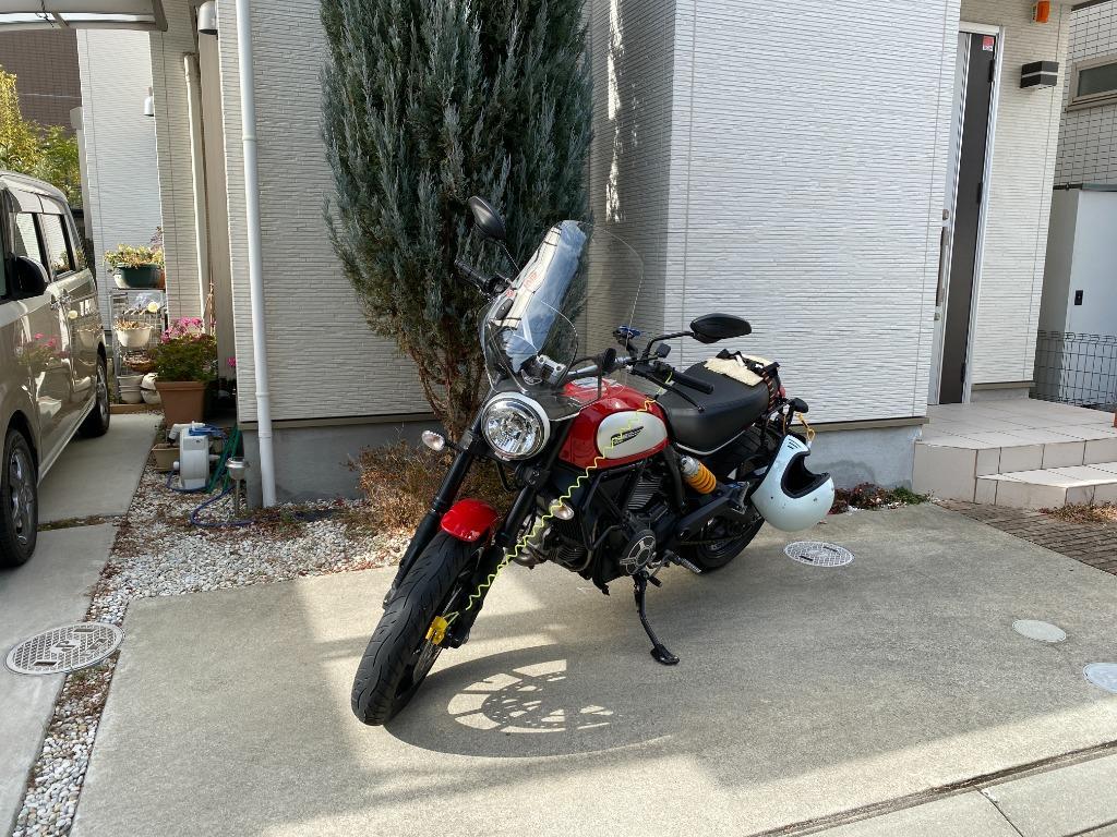 GIVI 7407A クリアスクリーン 透明ウインドシールド（A7407A取付キット