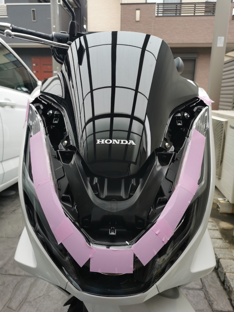 GIVI D1190ST ウインドスクリーン クリア／HONDA PCX 160 KF47