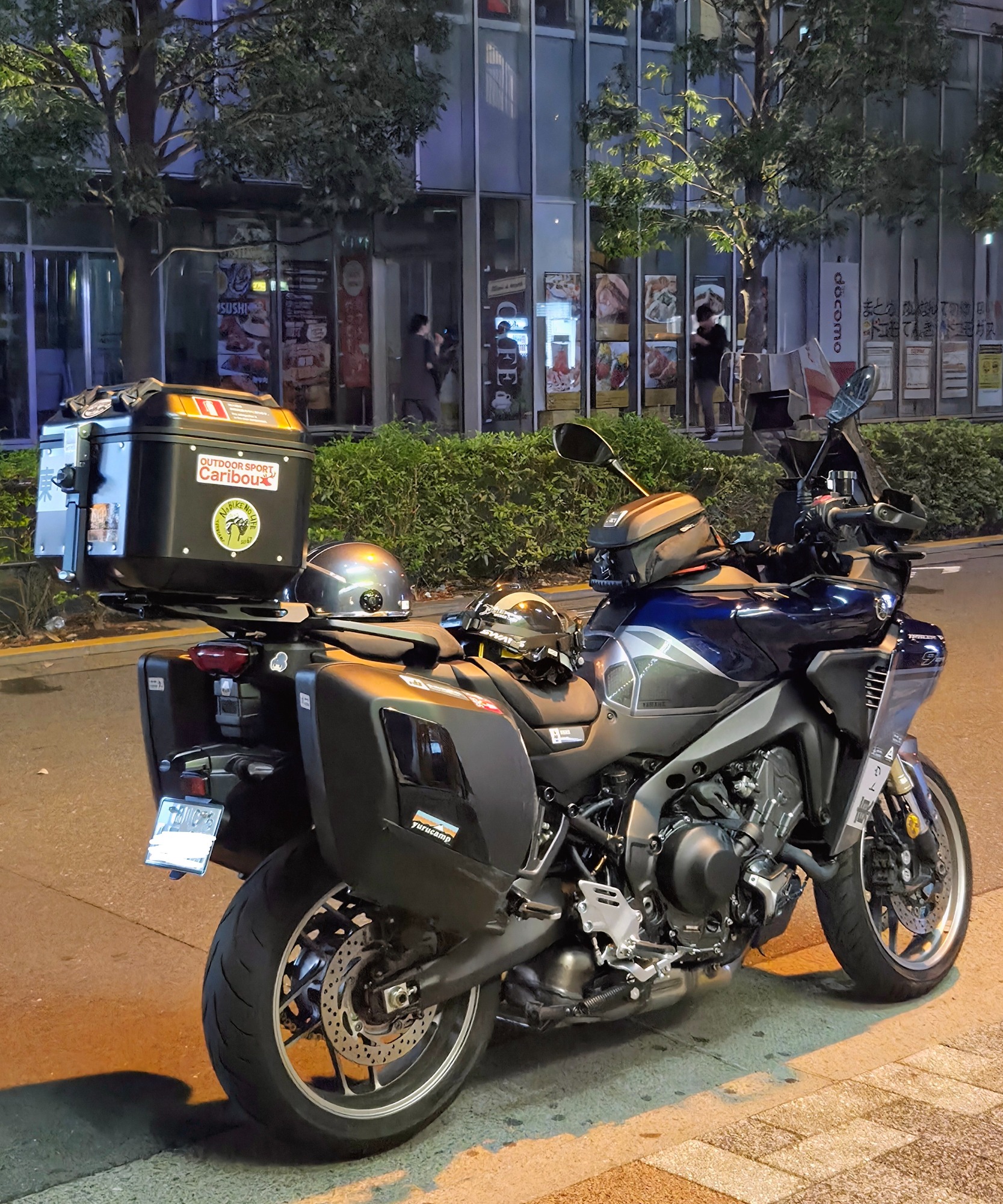 GIVI SRA2171 リアキャリア ブラック アルミ MONOKEYタイプ｜YAMAHA