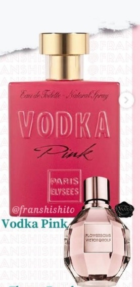 Vodka pink paris elysees new arrivals