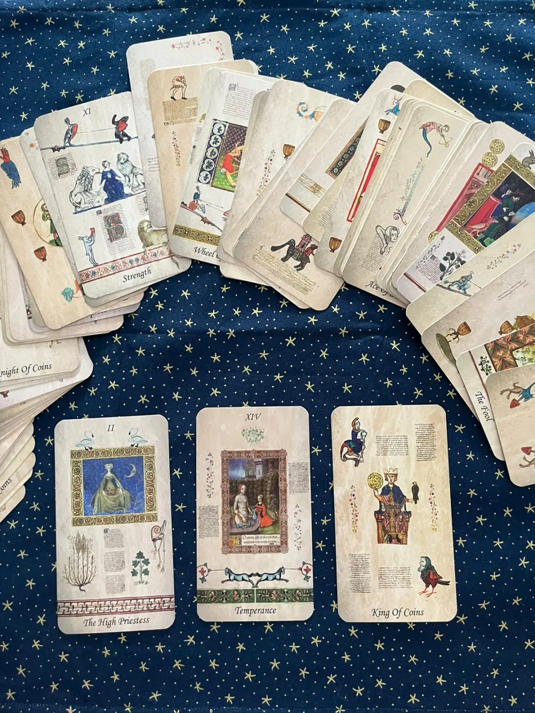 Manuscript of Initiation Tarot Deck | Dark Synevyr