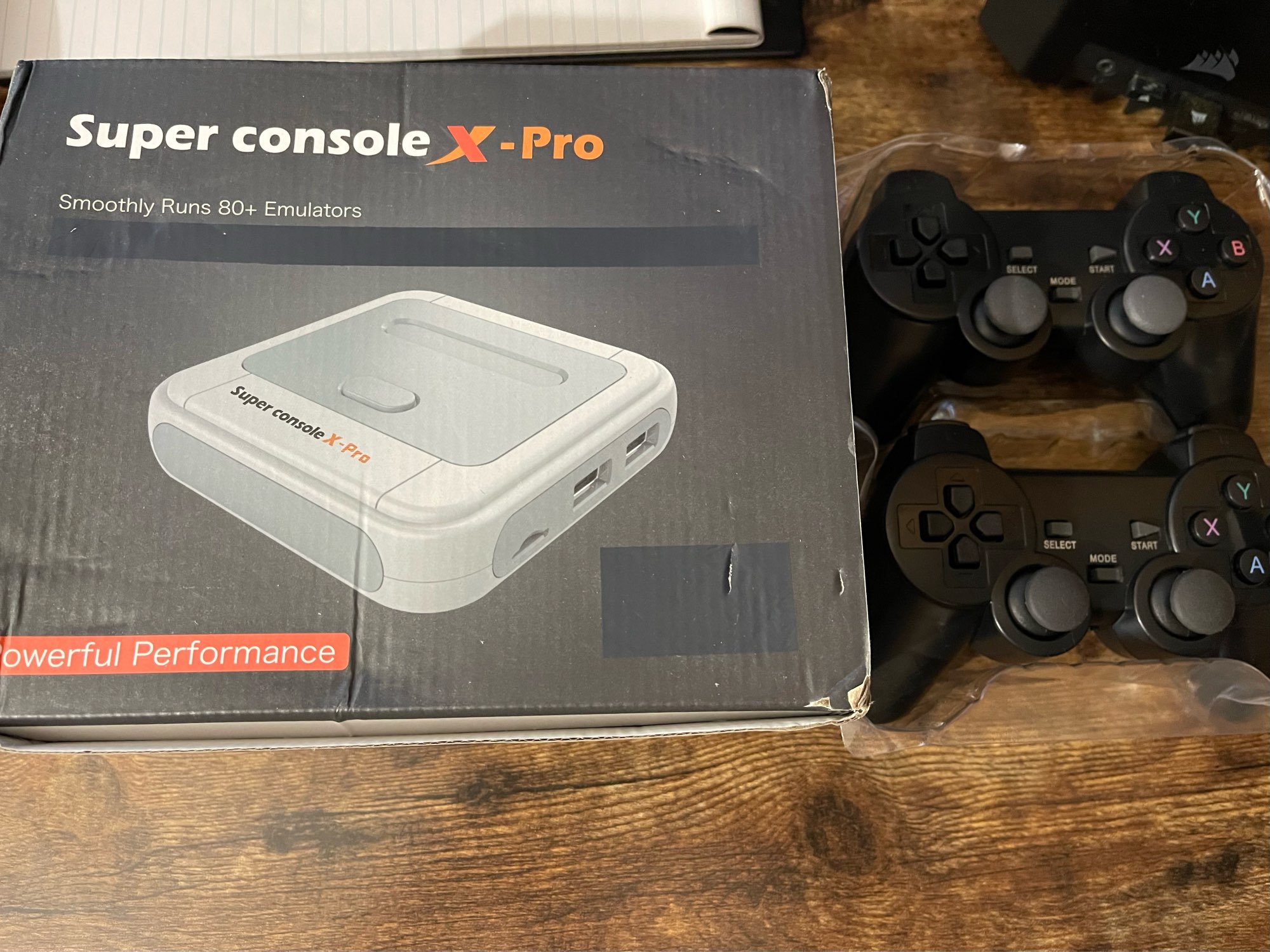 Super Console X Pro | Console With Built-In Games - Kinhank