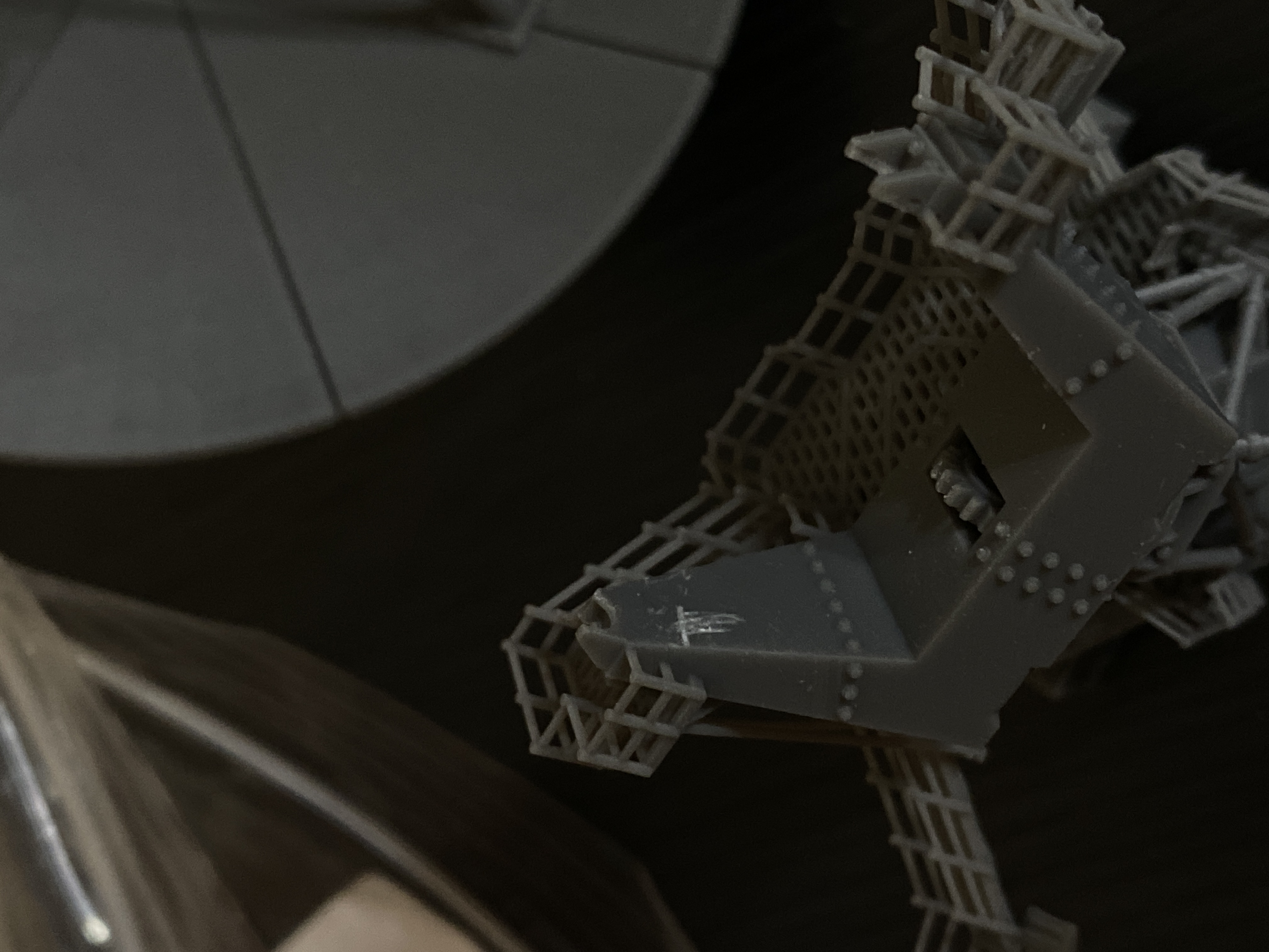 Radio Telescope - 6-8mm scale - Available at Laserforge Miniatures