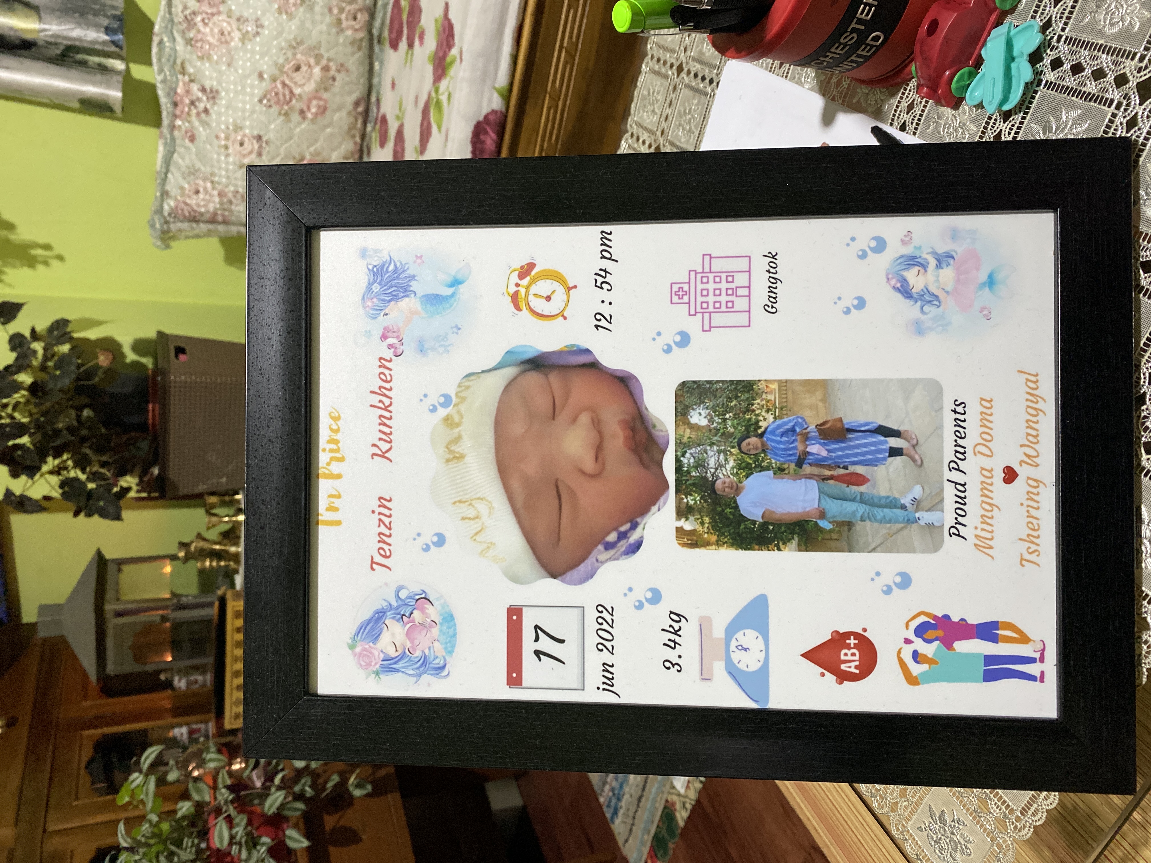 12 Months Baby Photo Frame 12 Months Photo Frame 1 to 12 Months Photo Frame Gifting Studio GiftingStudio.in