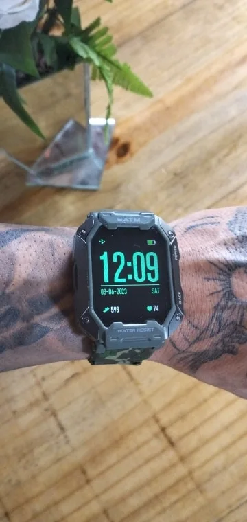 Relógio SmartWatch Militar Inteligente Elite 2.0 Ultra Resistente Impe