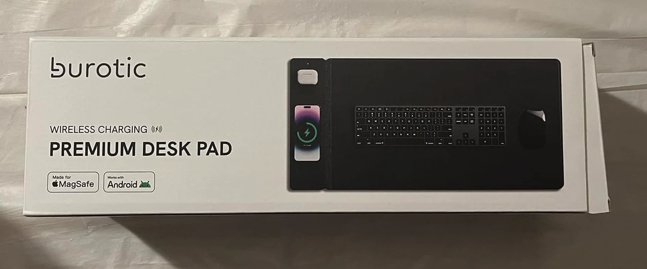 Tapis De Charge Sans Fil IHome Airpad - Couleur Gris, Compatible Qi (Apple), Câble Inclus - Neuf Sous Blister