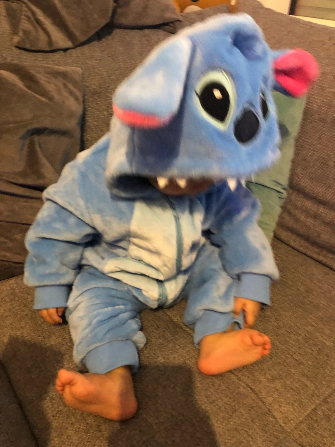 Stitch costume Stitch Inspired Romper Stitch Toddler Outfit