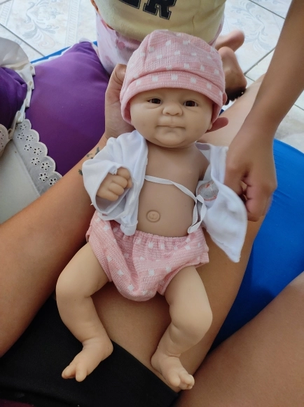 Boneca Lia ou Isaac (Silicone Sólido)