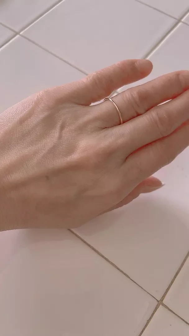 AVARON Pt950 Nude Ring 6号 新品未使用 Nude Ring / Middy 6-16 – AVARON
