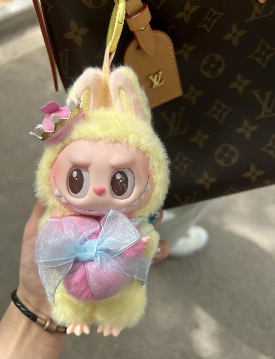 ぬいぐるみ MEGA MOLLY 400% Velvet Flowers MEGA ROYAL MOLLY 400