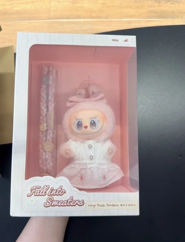 The Monster Labubu Fall Into Sweaters Series-Mokoko Vinyl Plush