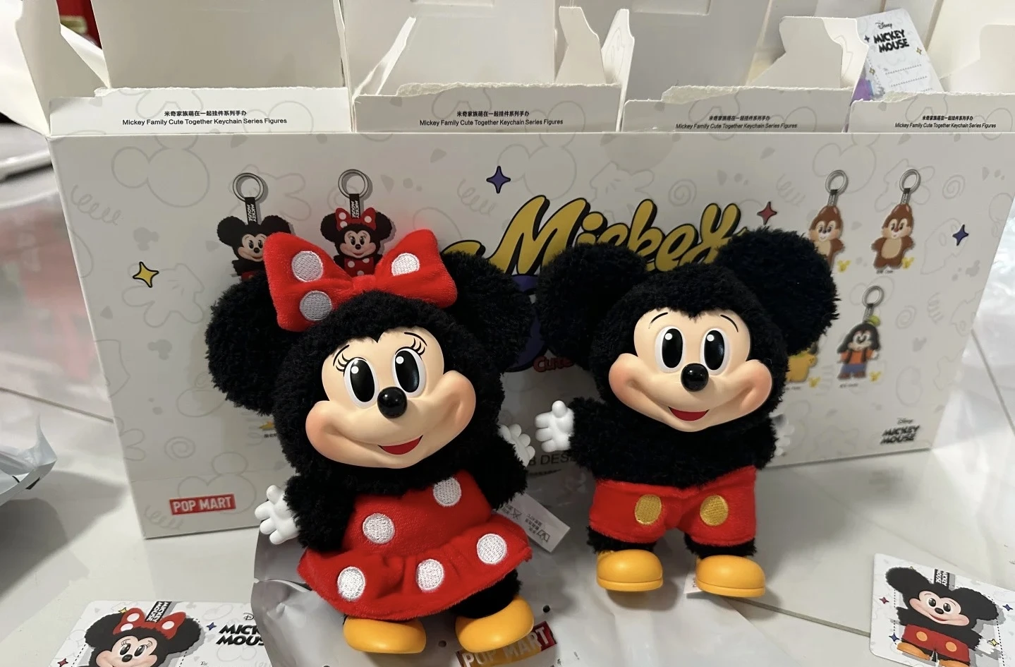 ぬいぐるみ・マスコット POP MART Mickey Family Disney POP MART Disney Mickey Family Cute Together Series Plush