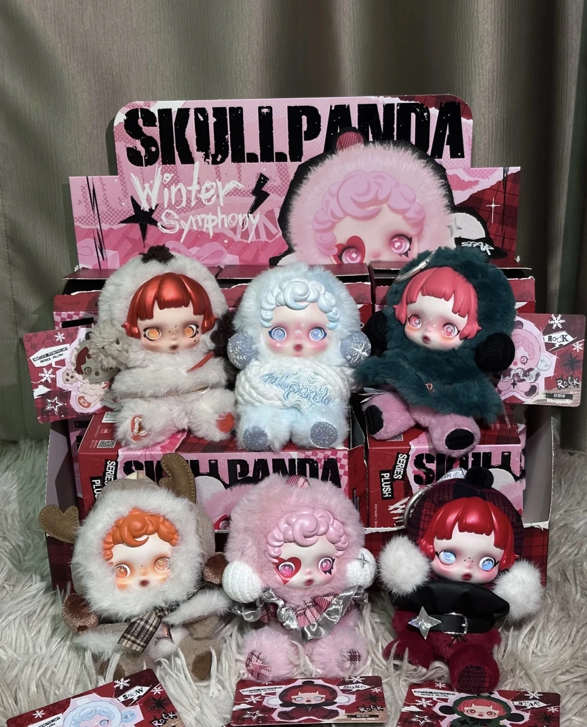 ぬいぐるみ・マスコット POPMART SKULLPANDA LABUBU Skullpanda Limited Edition Plush Doll - Pop Mart Collectible
