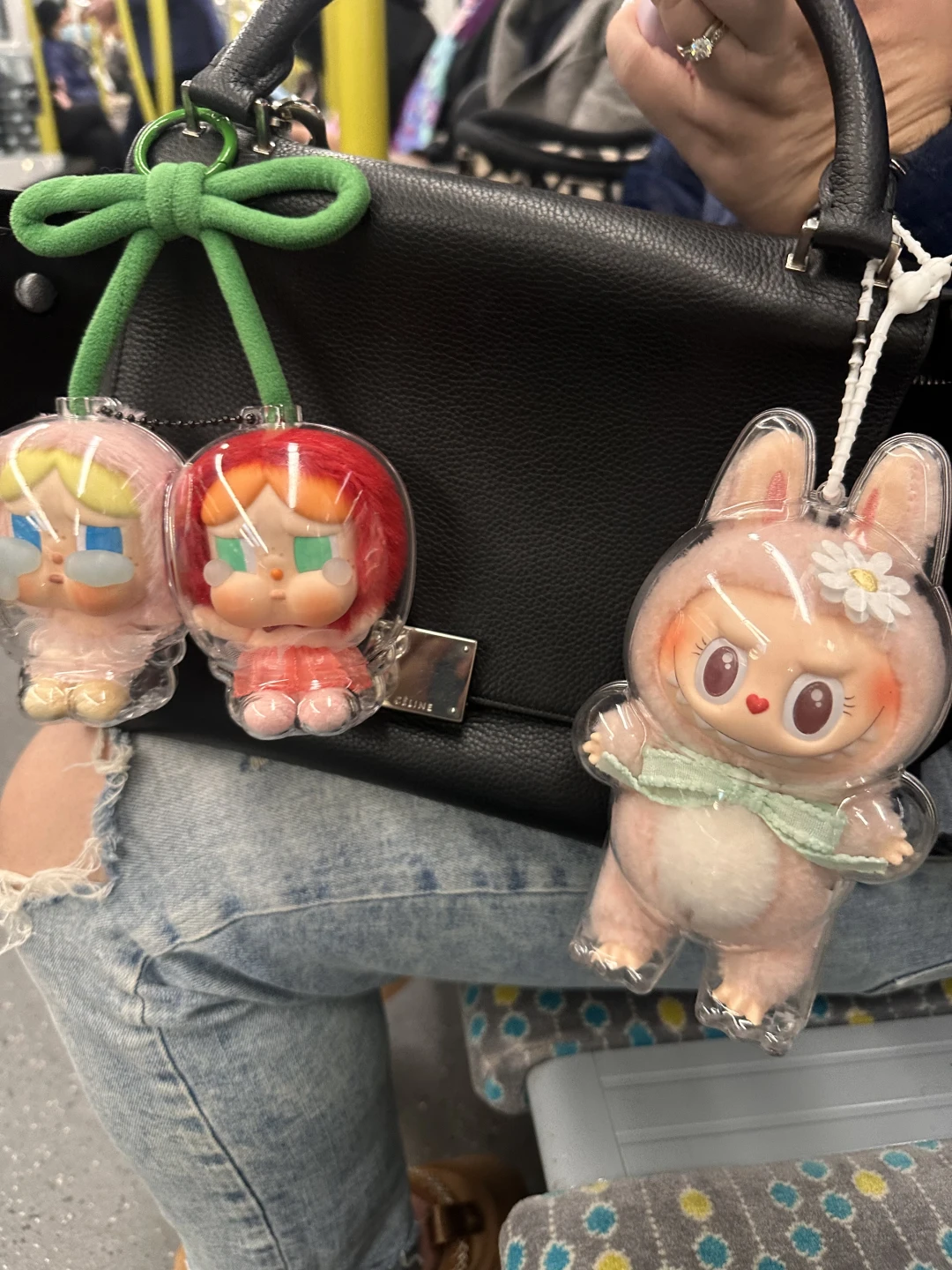 Pop Mart Mokoko Close to Sweet Vinyl Plush Doll Pendant Keychain