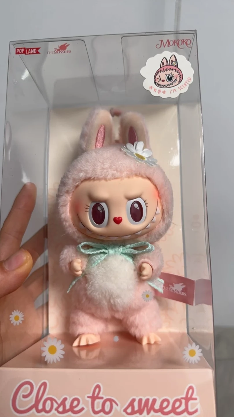 Pop Mart Mokoko Close to Sweet Vinyl Plush Doll Pendant Keychain