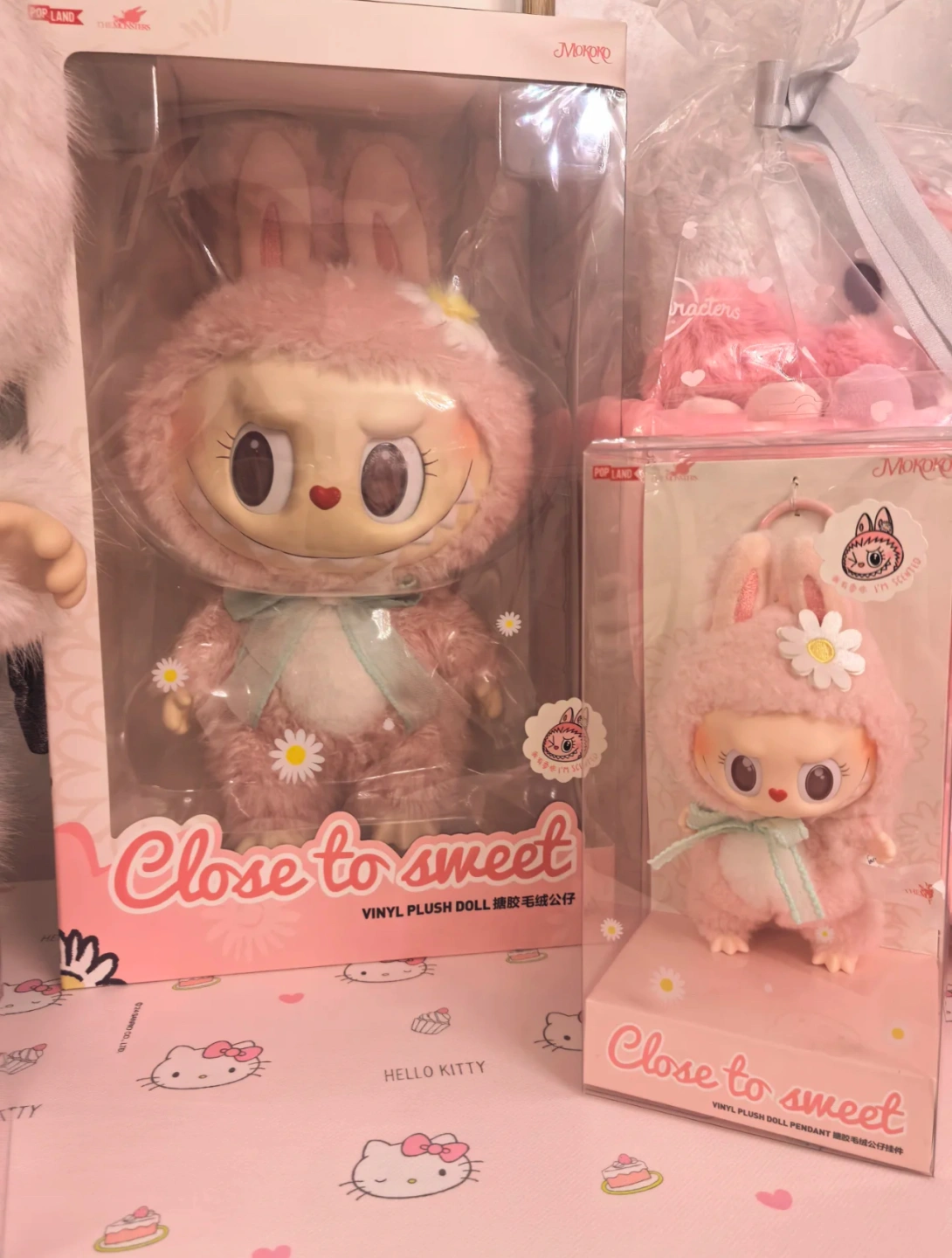 m*k様 Mokoko CloseToSweet LABUBU ぬいぐるみ【海外 ぬいぐるみ LABUBU MOKOKO CLOSE TO SWEET Labubu The Monsters