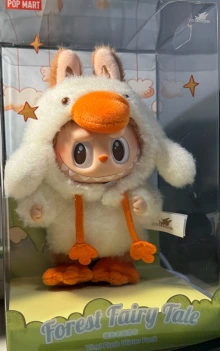 THE MONSTERS LABUBU Forest Fairy Tale Series Duck Vinyl Plush