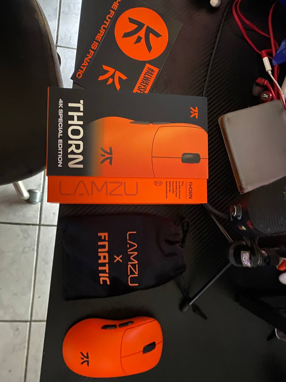 日本最大の Fnatic x Lamzu Thorn 4K Special Edition - PC周辺機器