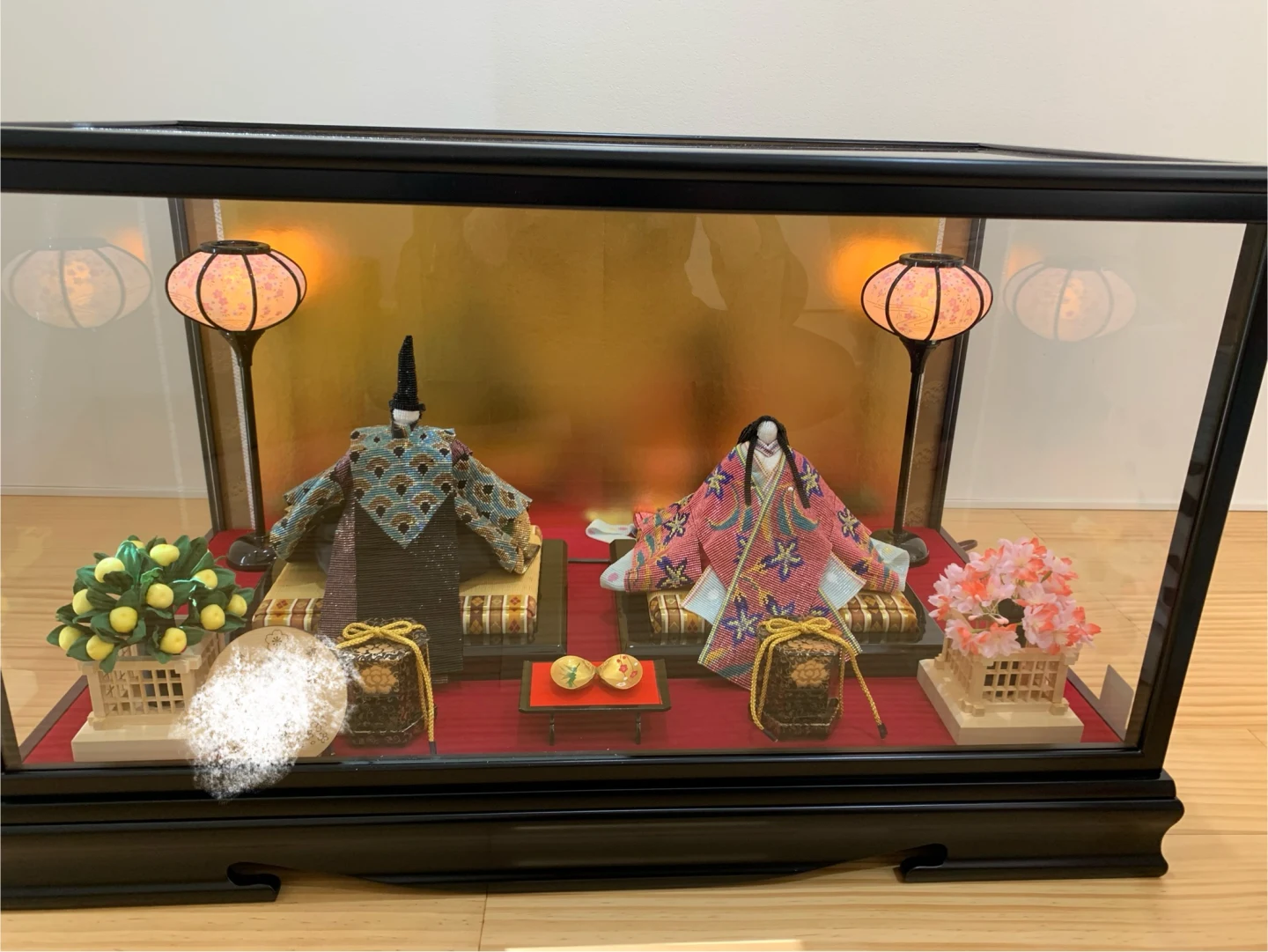 ひな人形(ガラスケース入り)【専用品】 お雛様を出し入れ ガラスケースのみの単品販売 70cm 雛人形