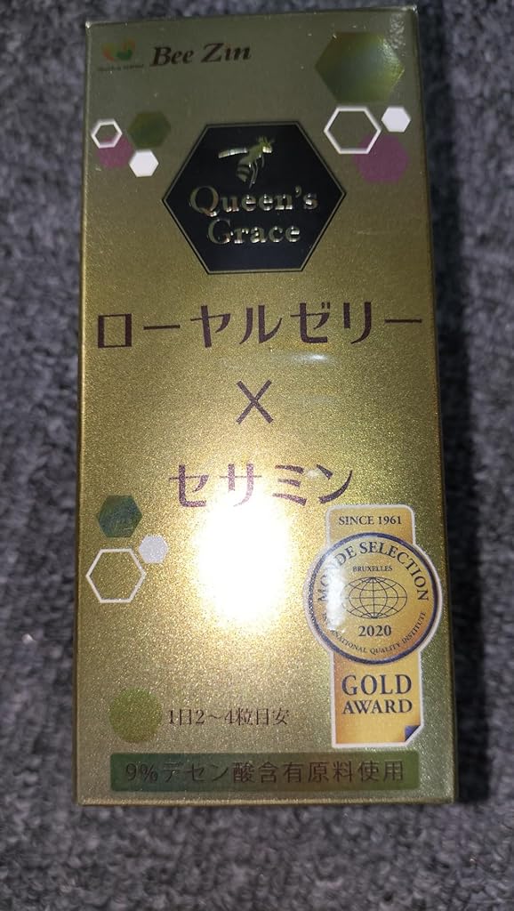 ローヤルゼリー x セサミン Queen's Grace 0.303g x 60粒 ローヤルゼリー x セサミン Queen's Grace 0.303g x 60粒