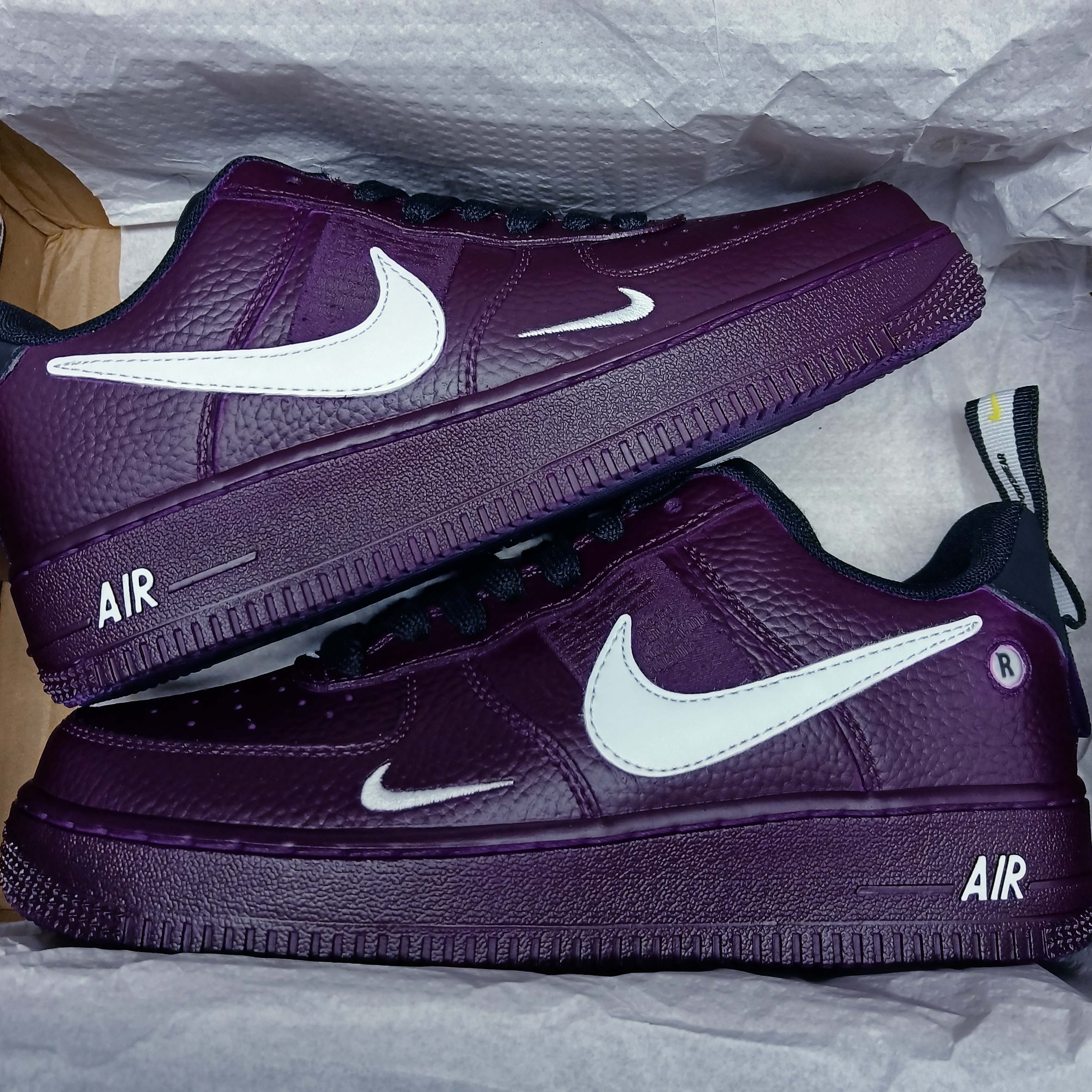 Air force 1 utility purple best sale