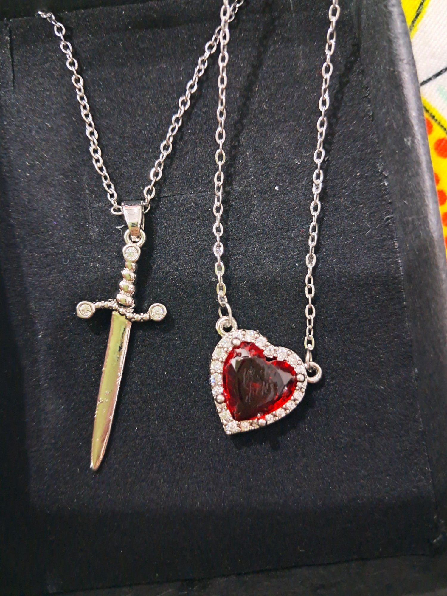 Heart Sword Pendant – Zilver