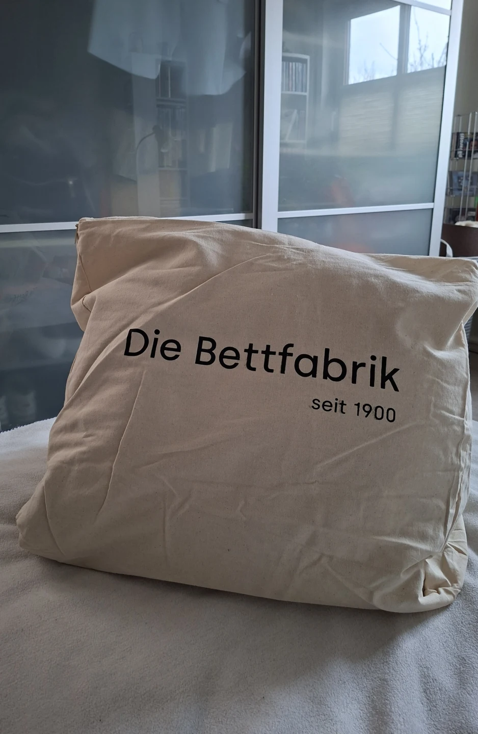 Aufbewahrungstasche fr Bettdecken  Die Bettfabrik