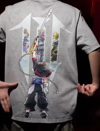 Sora Vintage Washed Double-Sided Gaming Tee – Hiyatee