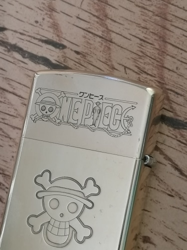One Piece Monkey D Luffy Old Silver Engraved Lighter Zippo – Anime Lighters