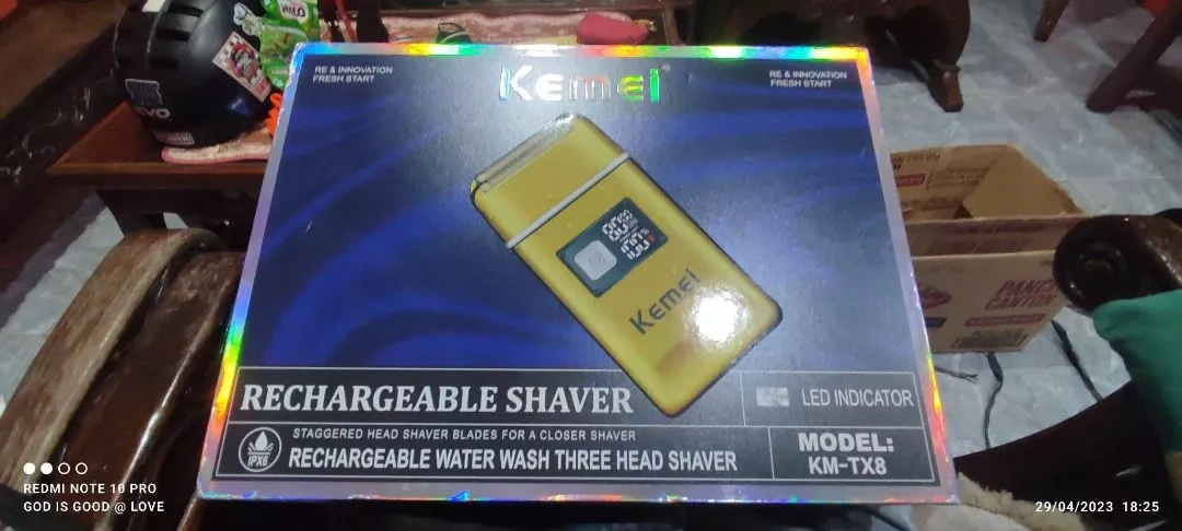 Máquina De Acabamento E Barbear – Shaver Km3382 – Kemei - Odin - A loja do  Barbeiro