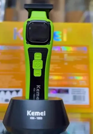 Máquina de Acabamento Profissional Km-1863 | Kemei ®