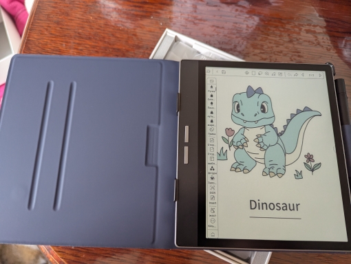 Bigme 7'' B751C Cheapest kaleido 3 Color Eink notepad with