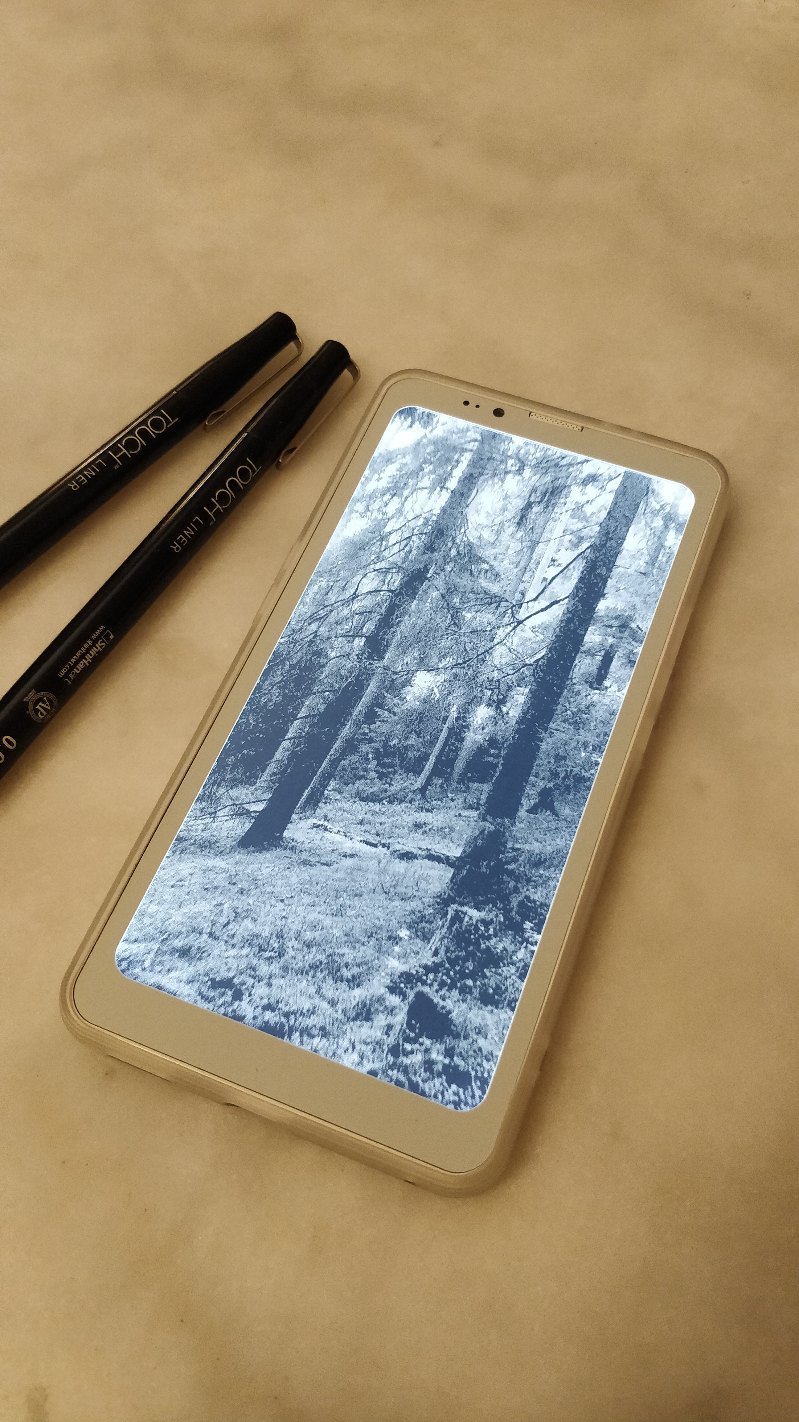 Bigme ePaper スマートフォン Hibreak Pro (Android 14 OS 搭載) - 黒