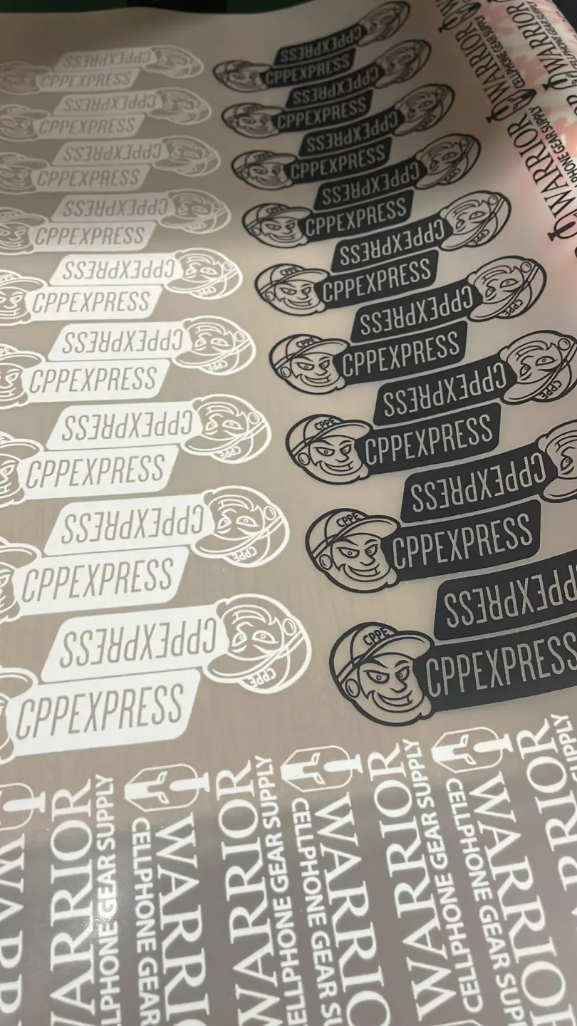 UV DTF Transfers Gang Sheets