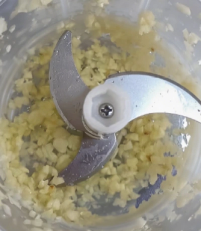 Customer photo of the cordless food chopper