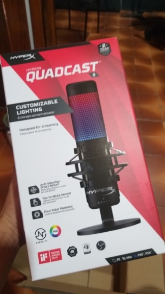 HyperX QuadCast S RGB Professional Microphone – vlogsfan