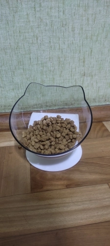 Tigela De Controle De Alimentação Antiderrapante Em Forma De 3 Peças * Cm  Jogo Americano De Pata De Dispersão Filhote De Comida De Gatinho Para Gato