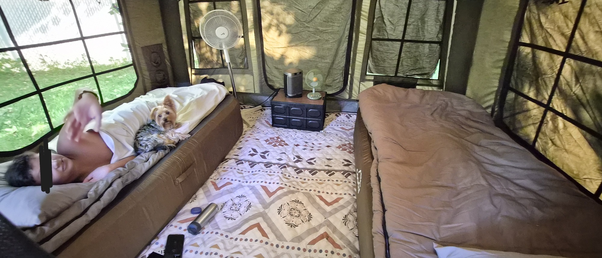 Coody 8.0 Inflatable Tent - Terra | All-Season Tent for Winter