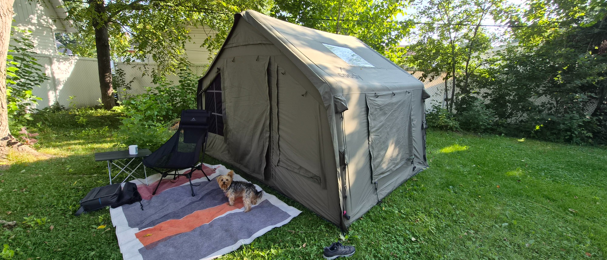 Coody 8.0 Inflatable Tent - Terra | All-Season Tent for Winter