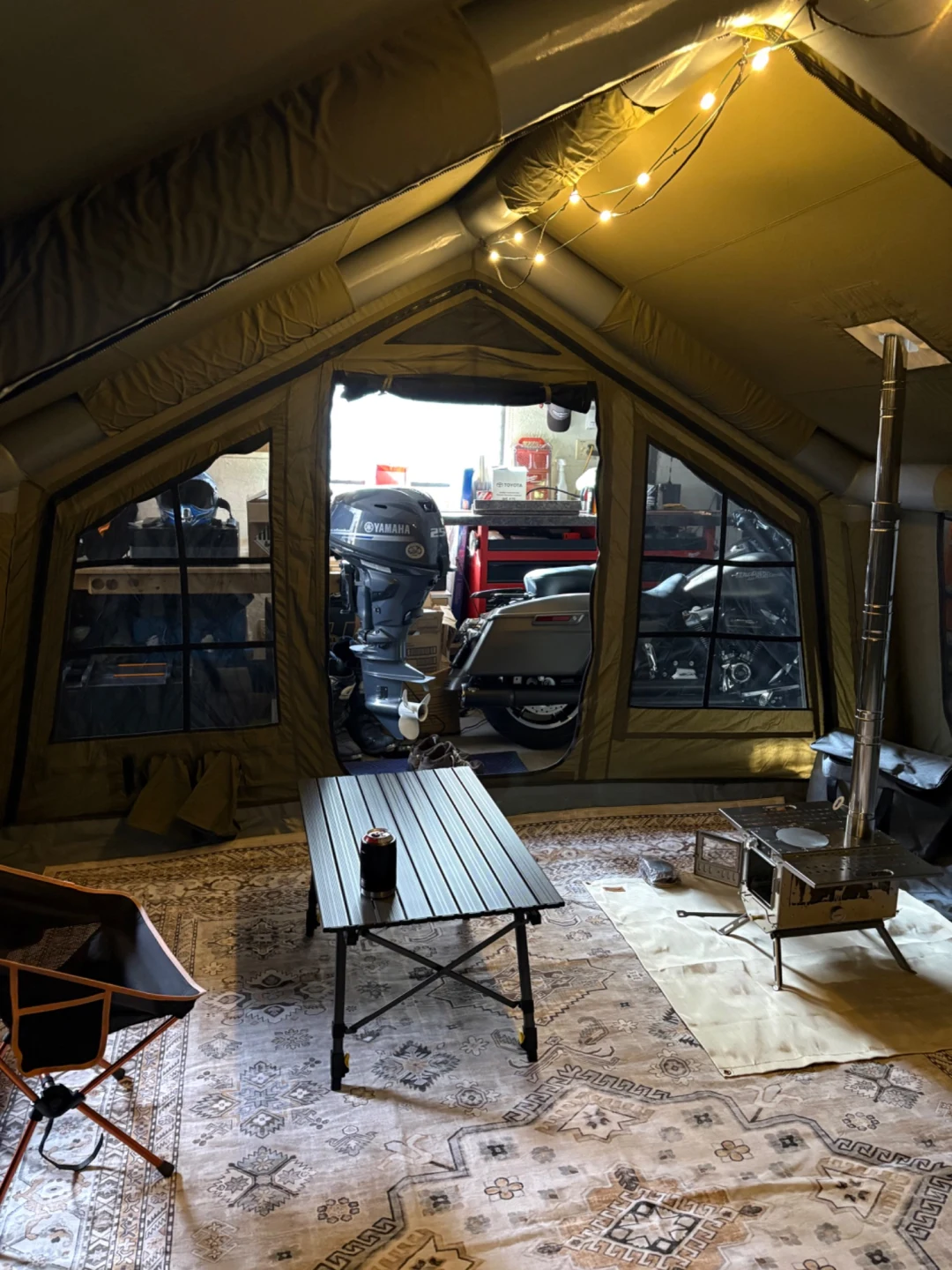 Coody 13.68 Inflatable Tent - Villa | Glamping in Any Season