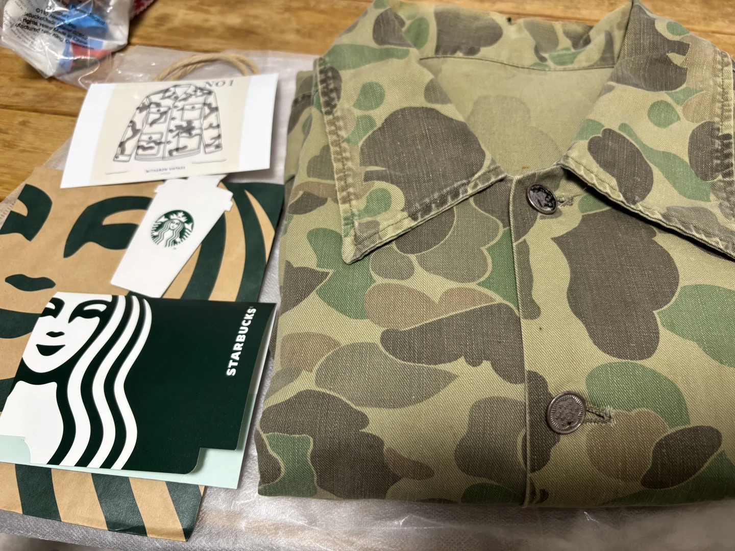 1940's】13-Star Duck Hunter Camo Jacket – WITH GROW