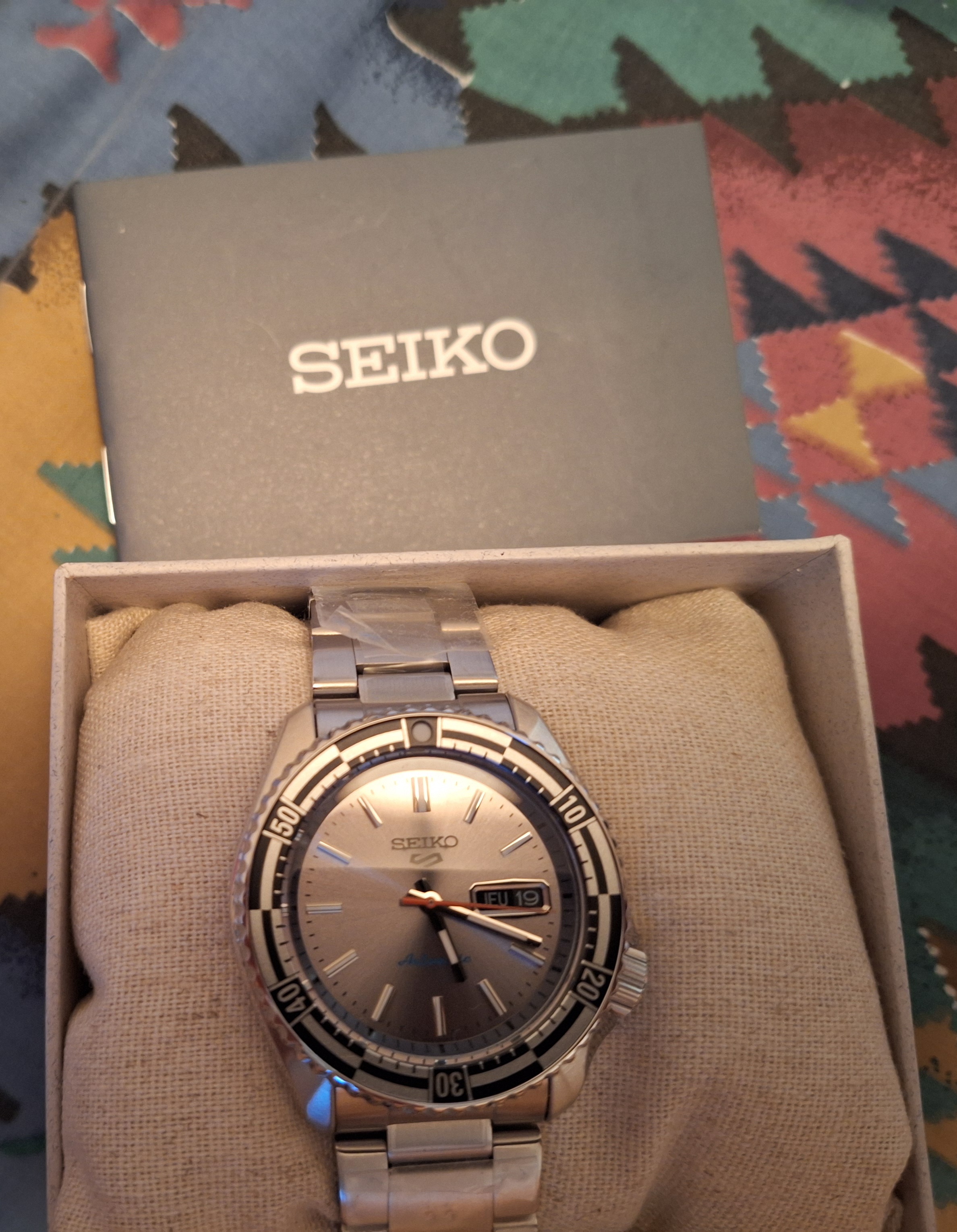 アナログ腕時計 SEIKO | Discover More Quartz Light Blue Dial Ladies SRZ553P1 Seiko Discover More Quartz Light Blue Dial Ladies Watch